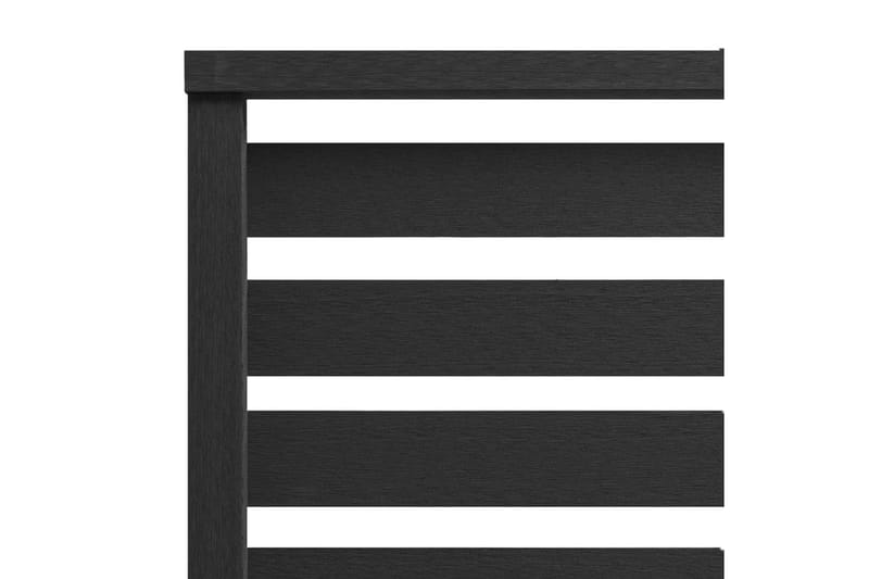 Staketpanel WPC 180x180 cm svart - Svart - Hus & renovering - Insynsskydd & inhägnad - Staket