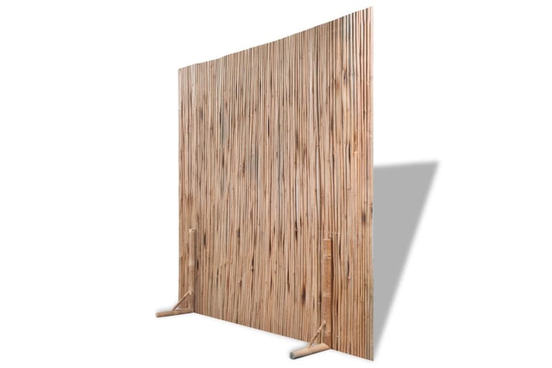Bambustaket 180x170 cm - Brun - Trästaket