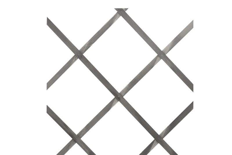 Spaljéstaket 5 st grå granträ 180x60 cm - Grå - Hus & renovering - Insynsskydd & inhägnad - Staket