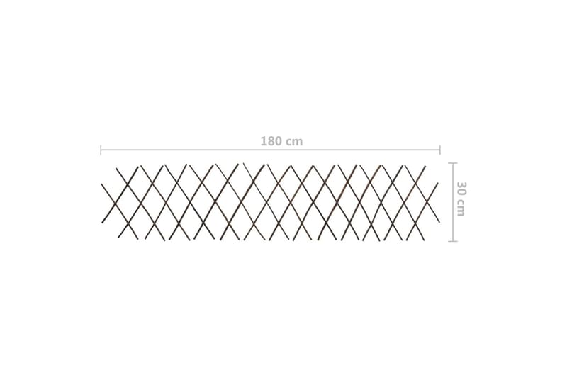 Spaljéstaket pil 5 st 180x30 cm - Brun - Hus & renovering - Insynsskydd & inhägnad - Staket