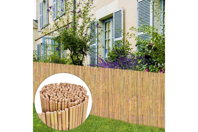 Staket bambu 300x100 cm - Brun - Hus & renovering - Insynsskydd & inhägnad - Staket