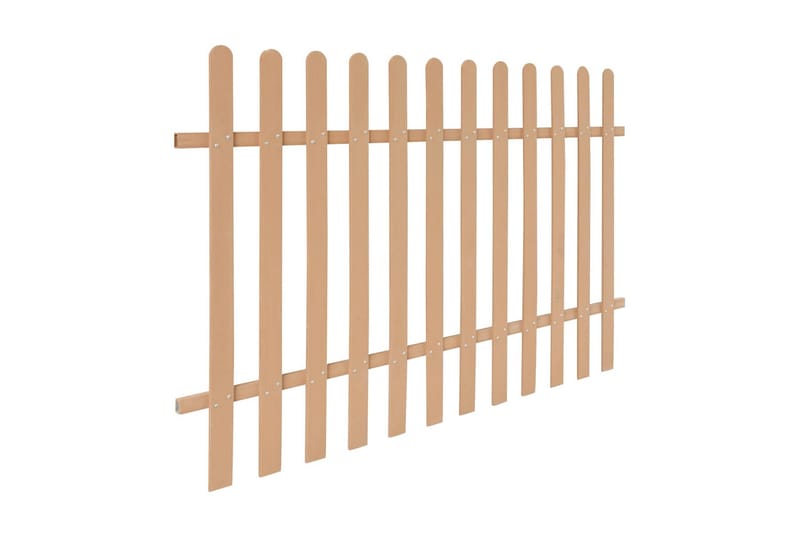 Staket WPC 200x120 cm - Brun - Hus & renovering - Insynsskydd & inhägnad - Staket