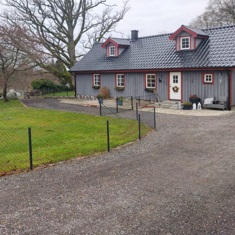 Villastängsel 100cm högt | 100 meter | Komplett paket - Hus & renovering - Insynsskydd & inhägnad - Stängsel