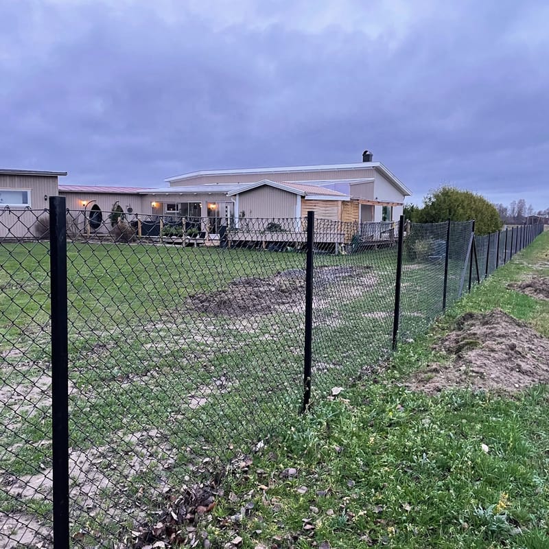 Villastängsel 100cm högt | 100 meter | Komplett paket - Hus & renovering - Insynsskydd & inhägnad - Stängsel