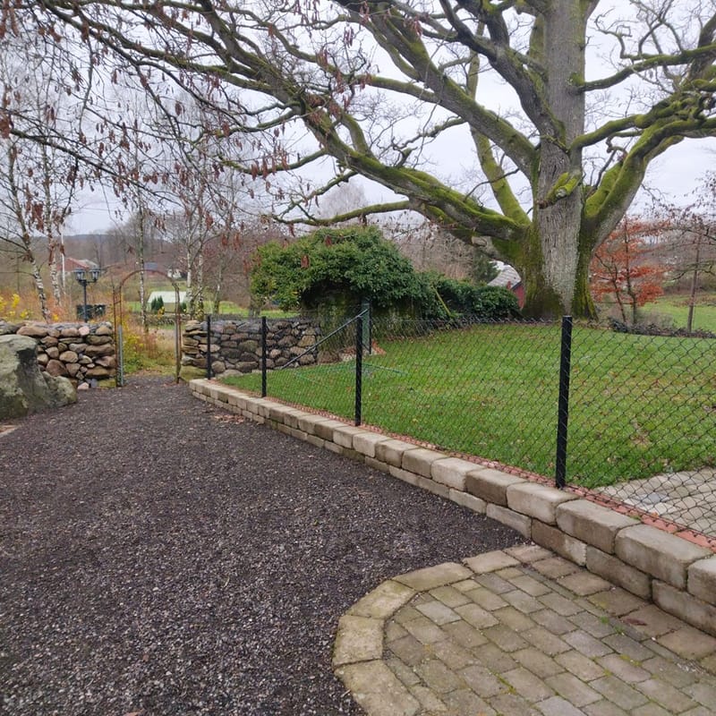 Villastängsel 100cm högt | 100 meter | Komplett paket - Hus & renovering - Insynsskydd & inhägnad - Stängsel