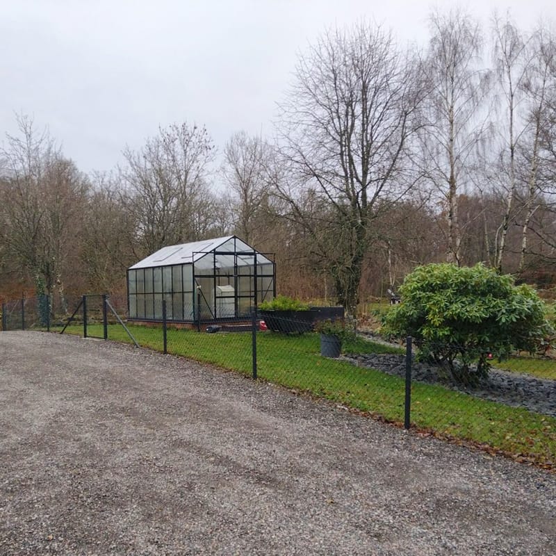 Villastängsel 100cm högt | 100 meter | Komplett paket - Hus & renovering - Insynsskydd & inhägnad - Stängsel