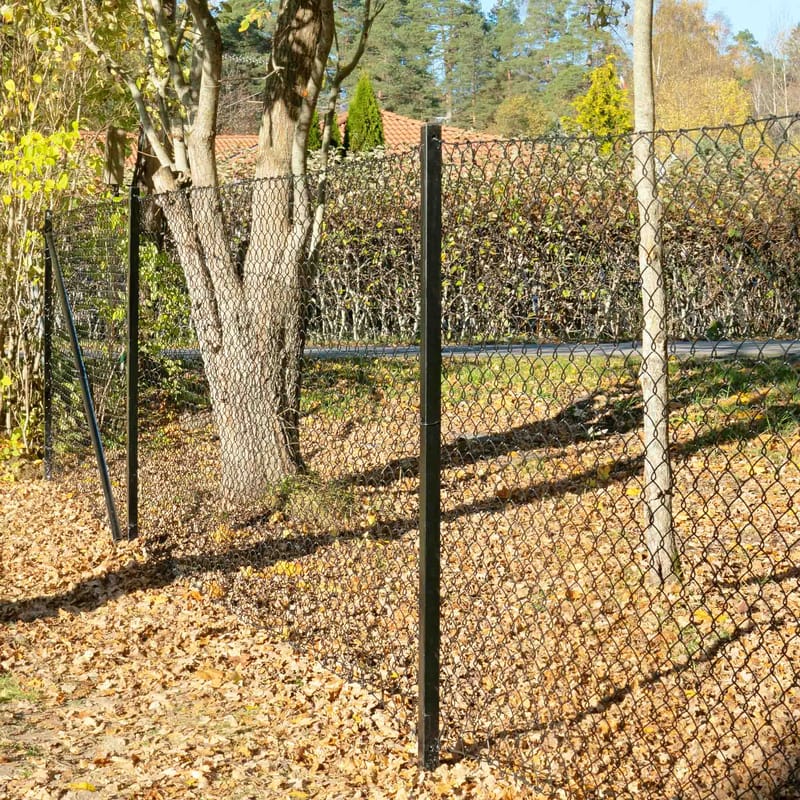 Villastängsel 100cm högt | 25 meter | Komplett paket, undefined