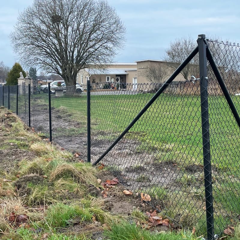 Villastängsel 120cm högt | 25 meter | Komplett paket - Hus & renovering - Insynsskydd & inhägnad - Stängsel