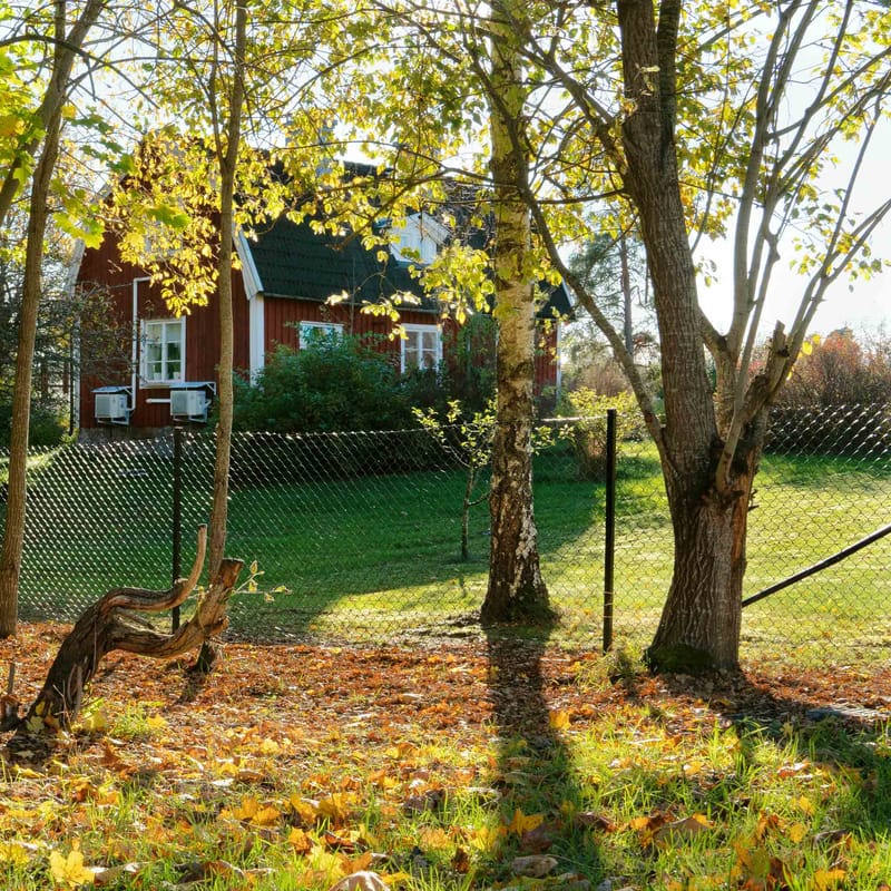 Villastängsel 120cm högt | 25 meter | Komplett paket - Hus & renovering - Insynsskydd & inhägnad - Stängsel