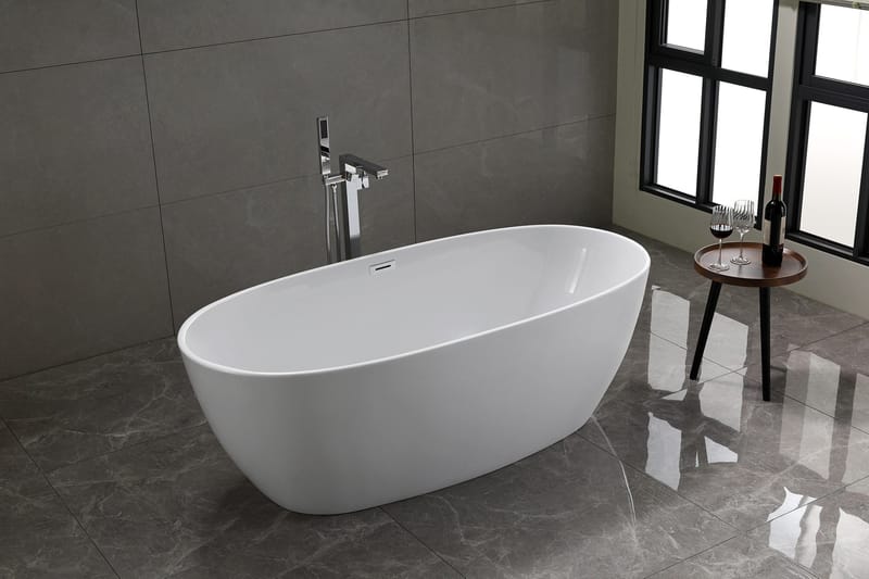 Badkar 150cm | Fristående badkar i akryl | Vit | Kore - Hus & renovering - Kök & bad - Badrum - Badkar