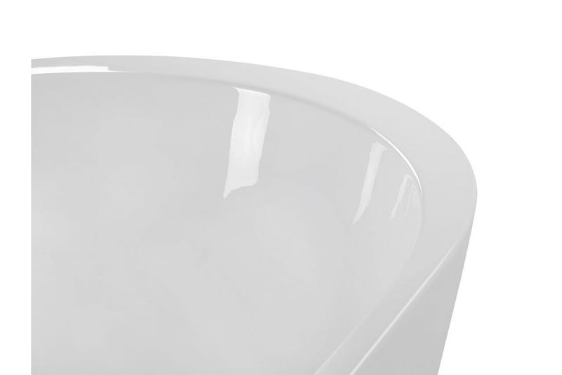 Badkar fristående 160 cm vit NEVIS - Vit - Fristående badkar