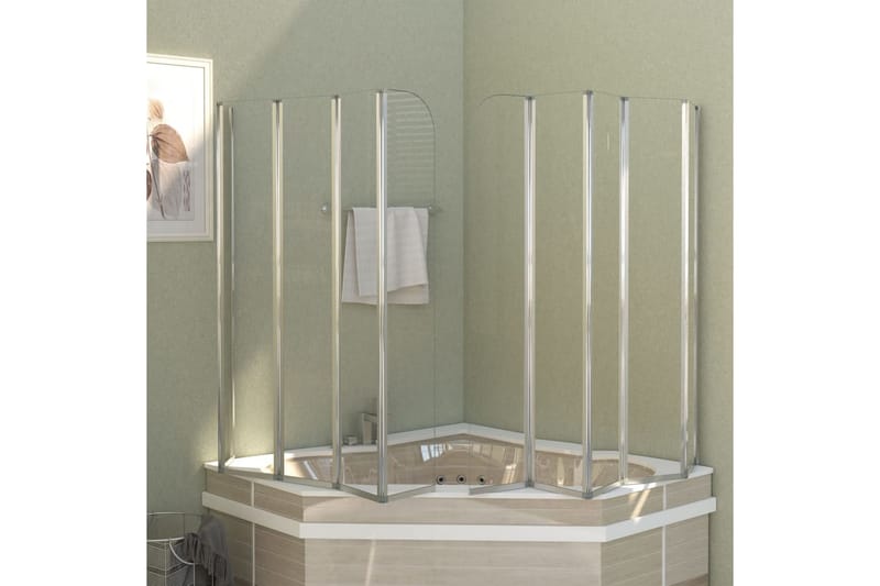 Badkarsvägg 120x140 cm härdat glas transparent - Hus & renovering - Kök & bad - Badrum - Duschar