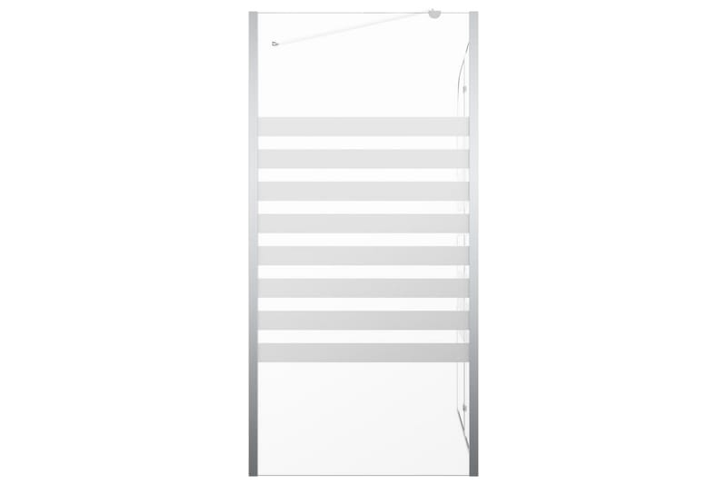 Badkarsvägg 120x68x130 cm härdat glas randig - Hus & renovering - Kök & bad - Badrum - Duschar