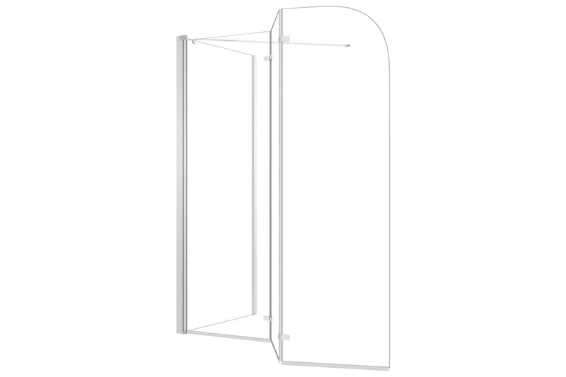 Badkarsvägg 120x69x130 cm härdat glas transparent - Hus & renovering - Kök & bad - Badrum - Duschar