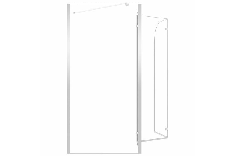 Badkarsvägg 120x69x130 cm härdat glas transparent - Hus & renovering - Kök & bad - Badrum - Duschar