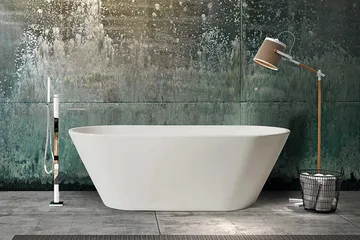 Balans Sittbadkar 150 cm - Vit - Hus & renovering - Kök & bad - Badrum - Badkar - Fristående badkar