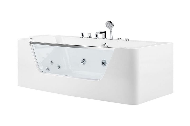 Badkar vit BARRANCA - Vit - Hus & renovering - Kök & bad - Badrum - Badkar