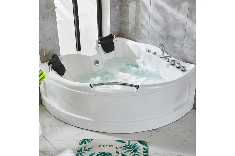 Bubbelbadkar för två med värmare BK-005V, undefined