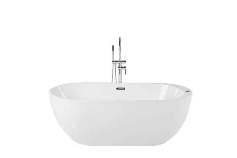Bubbelbadkar fristående med LED belysning NEVIS