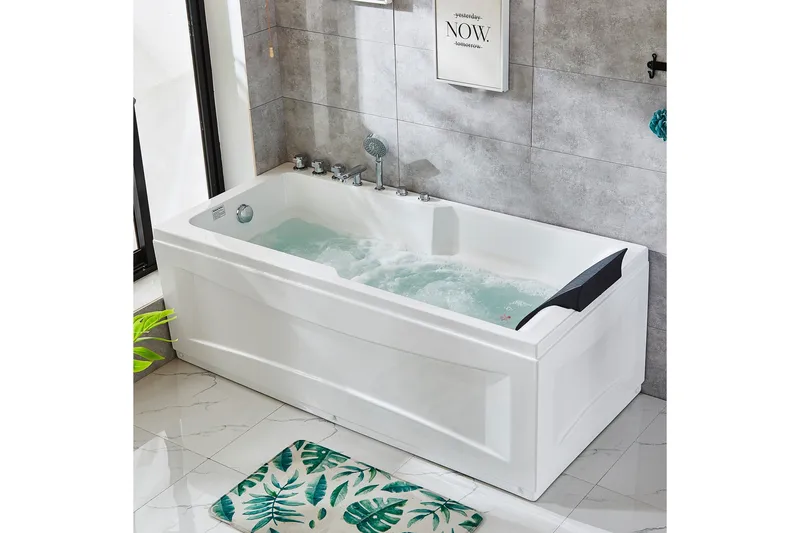 Bubbelbadkar i stilren design | BK-001 Höger, undefined