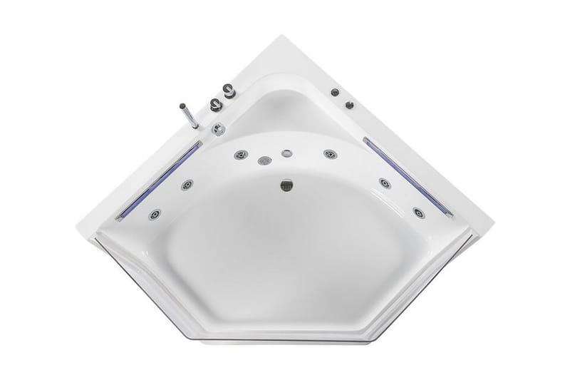 Caceres Hörnbubbelbadkar - Vit - Hus & renovering - Kök & bad - Badrum - Badkar