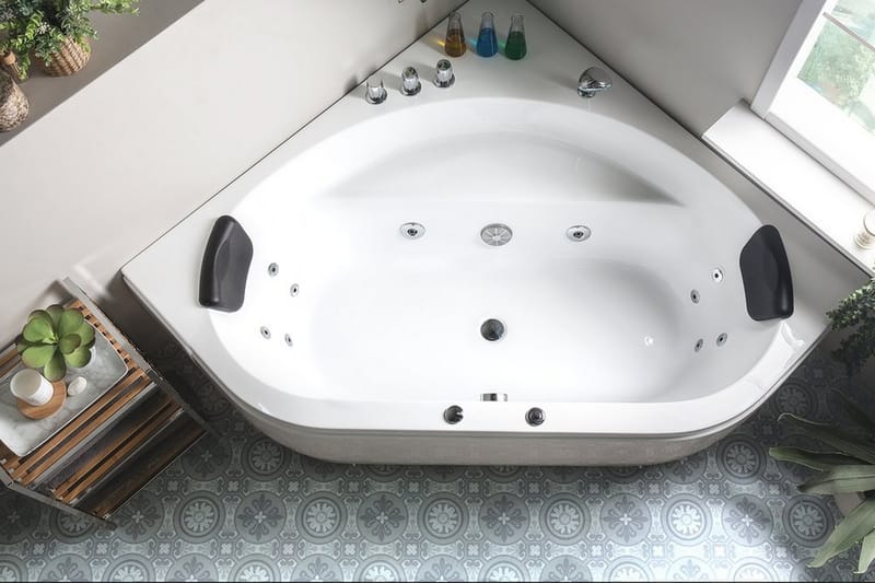 Meves Bubbelbadkar 140 cm - Vit - Hus & renovering - Kök & bad - Badrum - Badkar