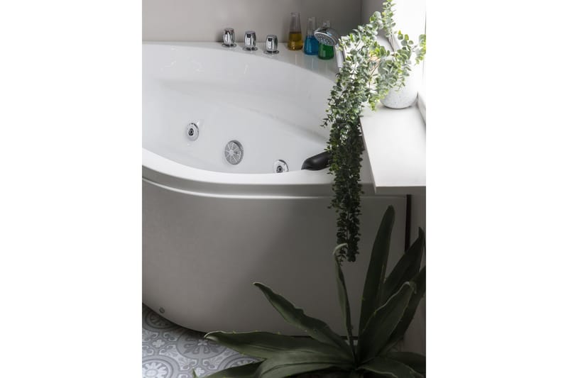 Meves Bubbelbadkar 140 cm - Vit - Hus & renovering - Kök & bad - Badrum - Badkar