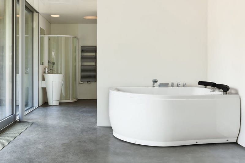 Paradiso Bubbelbadkar 155 cm - Vit - Hus & renovering - Kök & bad - Badrum - Badkar - Bubbelbadkar & massagebadkar