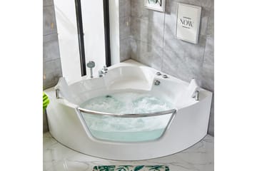Roscoe Hörnbubbelbadkar - Hus & renovering - Kök & bad - Badrum - Badkar - Bubbelbadkar & massagebadkar