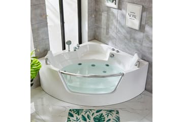 Roscoe Hörnbubbelbadkar - Hus & renovering - Kök & bad - Badrum - Badkar - Bubbelbadkar & massagebadkar