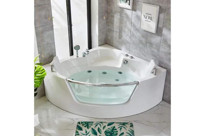 Roscoe Hörnbubbelbadkar - Hus & renovering - Kök & bad - Badrum - Badkar - Bubbelbadkar & massagebadkar