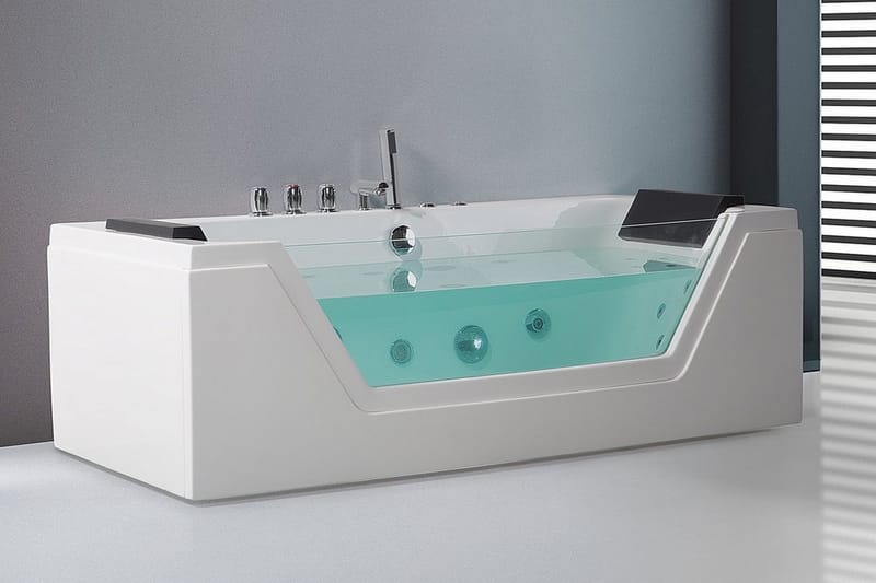 Samana Bubbelbadkar 174 cm - Vit - Hus & renovering - Kök & bad - Badrum - Badkar - Bubbelbadkar & massagebadkar