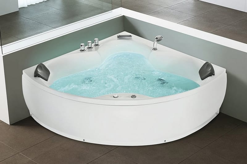 Senado Bubbelbadkar 205 cm - Vit - Hus & renovering - Kök & bad - Badrum - Badkar