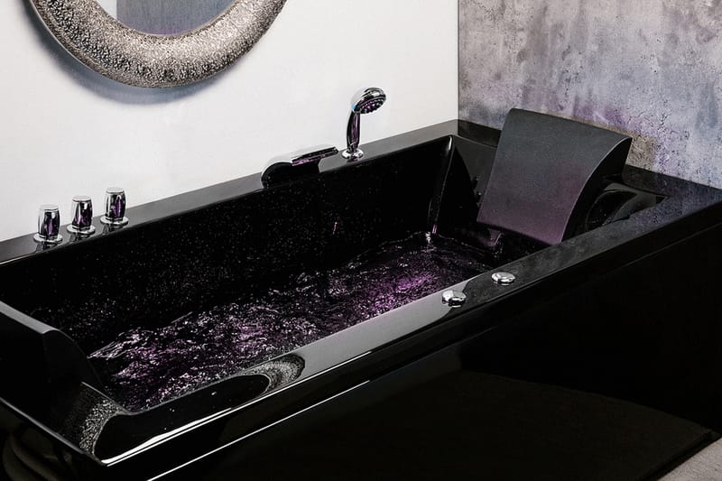Varadero Bubbelbadkar 183 cm - Svart - Hus & renovering - Kök & bad - Badrum - Badkar