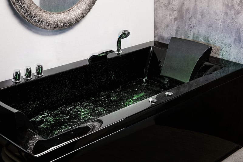 Varadero Bubbelbadkar 183 cm - Svart - Hus & renovering - Kök & bad - Badrum - Badkar