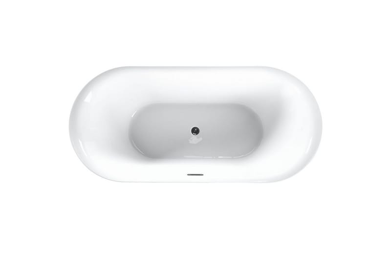 Badkar Carrera Röd/vit/silver, 80x170x58 cm - Röd/vit/silver, 80x170x58 cm - Hus & renovering - Kök & bad - Badrum - Badkar