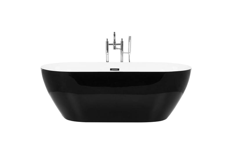 Badkar Carrera Svart/Silver, 75x160x58 cm - Svart/Silver, 75x160x58 cm - Hus & renovering - Kök & bad - Badrum - Badkar