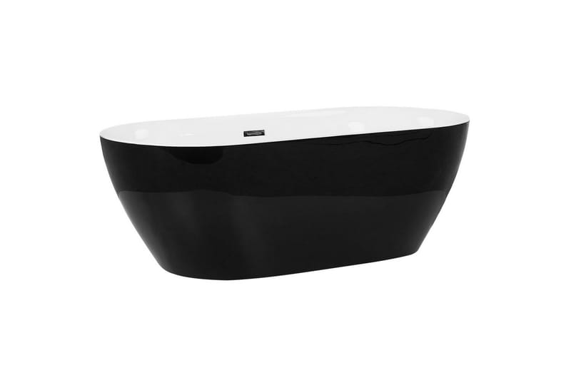 Badkar Carrera Svart/Silver, 75x160x58 cm - Svart/Silver, 75x160x58 cm - Hus & renovering - Kök & bad - Badrum - Badkar