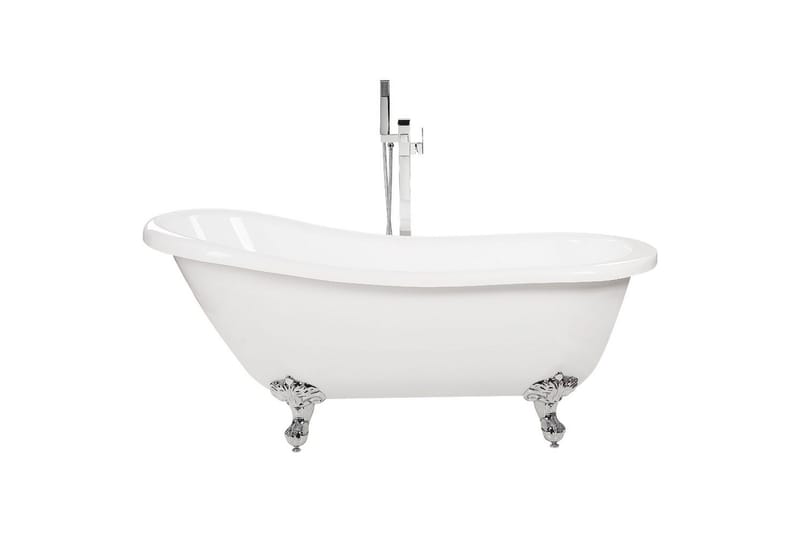 Badkar Cayman Vit/Silver, 76x170x76 cm - Vit/Silver, 76x170x76 cm - Hus & renovering - Kök & bad - Badrum - Badkar