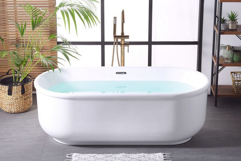 Attsjö Badkar Fristående - Vit - Hus & renovering - Kök & bad - Badrum - Badkar - Fristående badkar