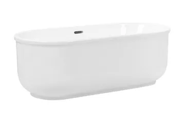 Attsjö Badkar Fristående - Vit - Hus & renovering - Kök & bad - Badrum - Badkar - Fristående badkar