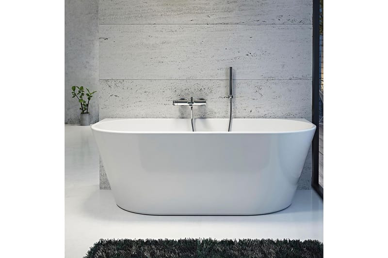 Badkar Frisk - Vit - Hus & renovering - Kök & bad - Badrum - Badkar - Fristående badkar