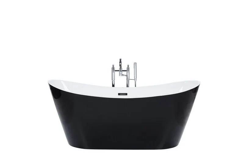 Badkar fristående 180 cm svart ANTIGUA, undefined