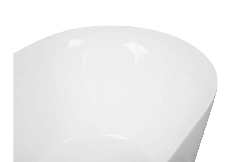Badkar fristående 180 cm vit CARRERA - Vit - Fristående badkar