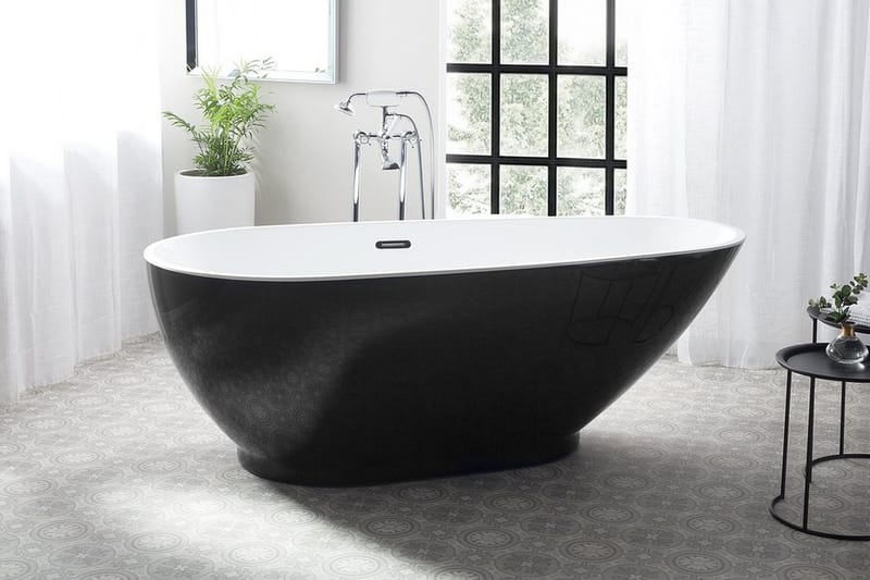 Guiana Badkar 170 cm - Svart - Hus & renovering - Kök & bad - Badrum - Badkar