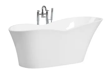 Hiddenlak Badkar Fristående - Vit - Hus & renovering - Kök & bad - Badrum - Badkar - Fristående badkar
