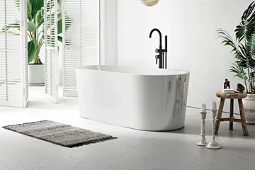 Ideal Badkar Bathlife Fristående rund - Hus & renovering - Kök & bad - Badrum - Badkar - Fristående badkar