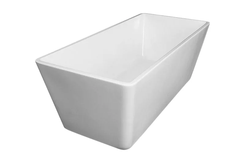 Ideal Fristående Badekar Bathlife 160 cm, Vit