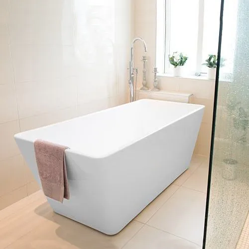 Ideal Fristående Badekar Bathlife 160 cm, Vit