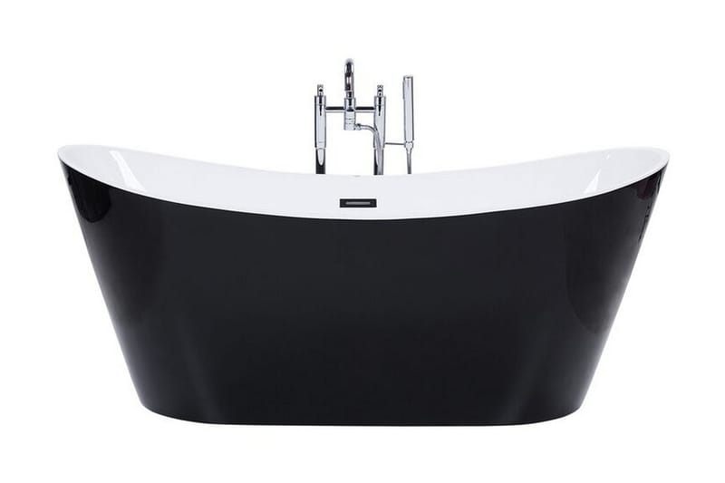 Menailo Badkar Fristående 170 cm, Svart